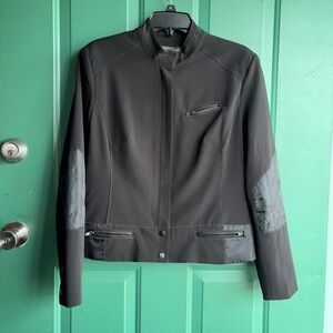 BGN & CO size 7 Black Jacket *missing top snap / otherwise PERFECT*